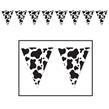 Banderín triángulos vaca