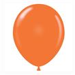 Globos lisos naranja 10u