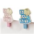 Broches Baby 6u (rosa o celeste)