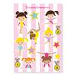 Stickers plancha Gimnasia artstica 14u