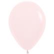Globos lisos R9 pastel rosa 10u