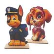Adorno fibrofácil Paw Patrol Chase (18cm)
