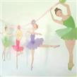 Guirnalda Bailarinas y tul