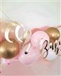 Arco de Globos Deco pared. "Roses&gold"