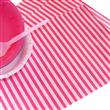 Individuales rayados fucsia y rosa 8u