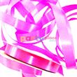 Cinta deco gruesa fucsia 50mt