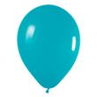Globos lisos aguamarina 10u