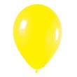 Globos lisos amarillos 10u