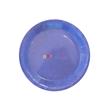 Plato redondo chico liso violeta 8u