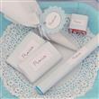 Candy Bar pintitas celeste Pers
