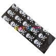 Bandana negra pirata con calaveras