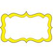 Stickers plancha Love amarillas 10s 1u