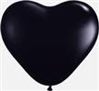Globos corazón rojo 6u
