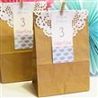Kit souvenir Romántico bolsita, blonda, clip y tarjetita personalizada 10u
