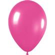 Globos lisos fucsia 10u