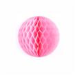Esfera panal chico 18cm rosa