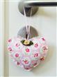 Corazones de tela shabby