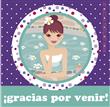 Tarjetitas Spa Party 20u