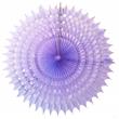 Roseta medallon calado lila 50cm