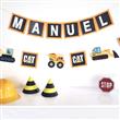 Banderín Set Construcción Pers