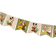 Banderín rectangular imagenes Mickey Safari