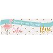 Banner de papel Baby Flamenco Pers.