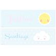 Banner de papel Baby Sky Pers.