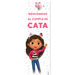 Banner de papel La casa de Gabby Vertical Pers