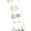 Banner de papel Baby Safari Pers.