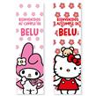 Banner de papel Hello Kitty/Melody vertical Pers.