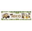 Banner de papel Mickey safari Pers