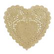 Blondas corazon eco kraft 10cm 20u