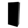 Bolsa con base lisa negra 10u