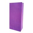 Bolsa con base lisa violeta 10u