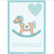 Afiche Pers. Baby Blue Horse