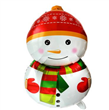 Globo muñeco de nieve 80cm