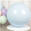Globo gigante 50cm (24") Celeste Pastel