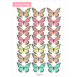 Stickers plancha Mariposas 18s 1u
