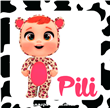 Stickers cuad. Bebes Llorones 16u Pers