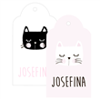 Tarjetas largas con cinta Cat 20u Pers