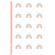 Stickers plancha redondas para pers Nordic 15s