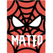 Afiche Pers. Hombre Araña rojo