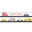 Banner de papel Autitos y Transportes Pers.