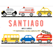 Invitación Autitos y Transportes. Pers