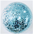 Burbuja transparente confetti y vinilo ARG (40cm)