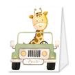 Carpita cartel Baby Safari Auto 2u Pers