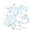 Confetti formitas Globo aeroestatico blue 20u