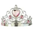 Corona princesa diamantes rosas