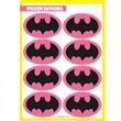 Stickers plancha Batichica ovalados 8s 1u