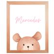 Cuadro de álamo natural Teddy Mod 1 Pers